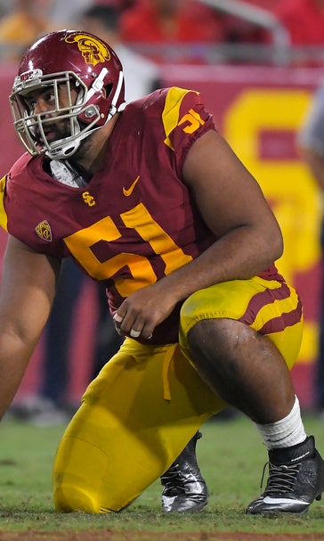 Tuipulotu's effort lifts defensive line at No. 24 USC